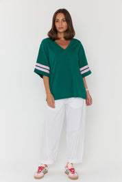 SMOK T-Shirt Teal Green