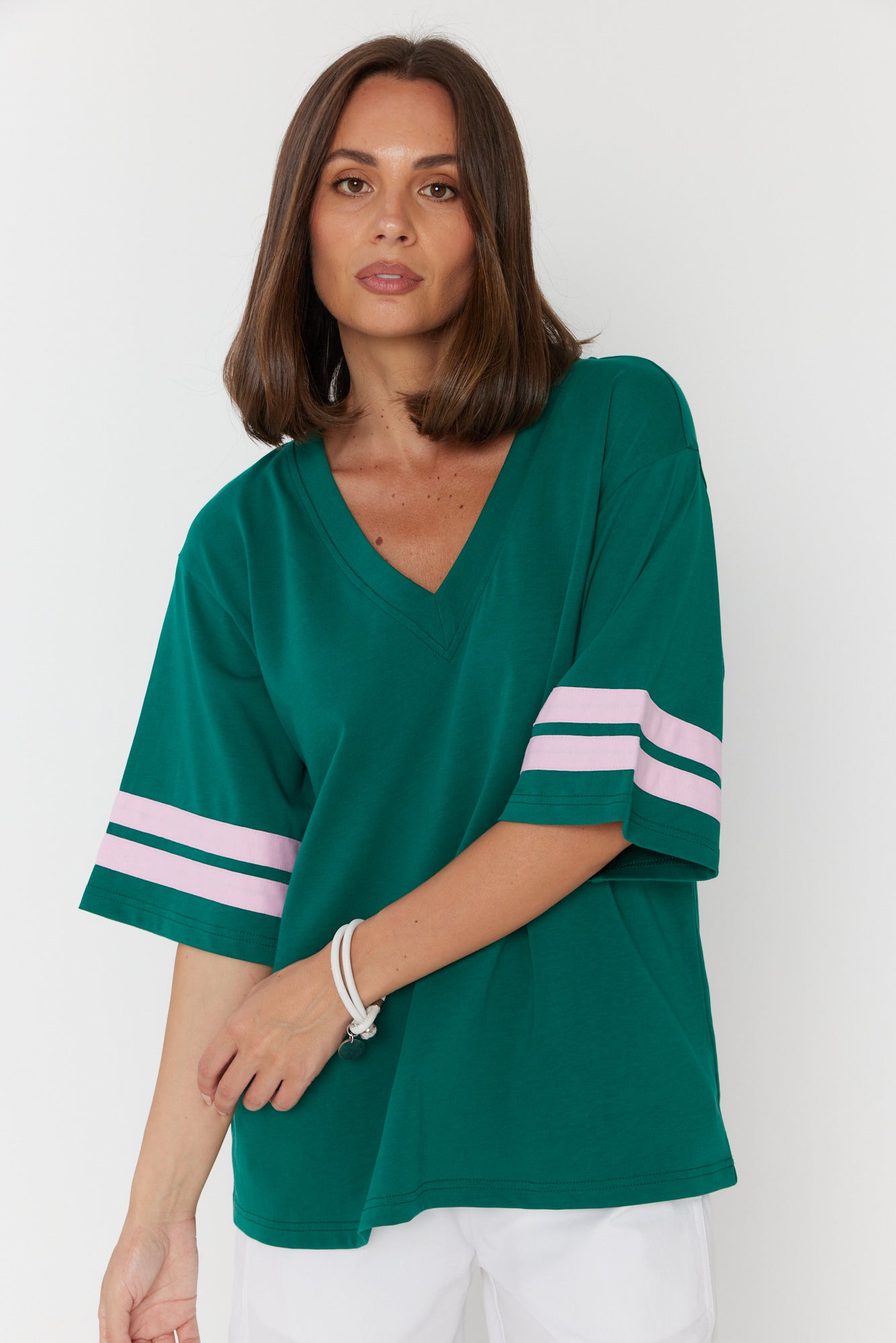 SMOK T-Shirt Teal Green