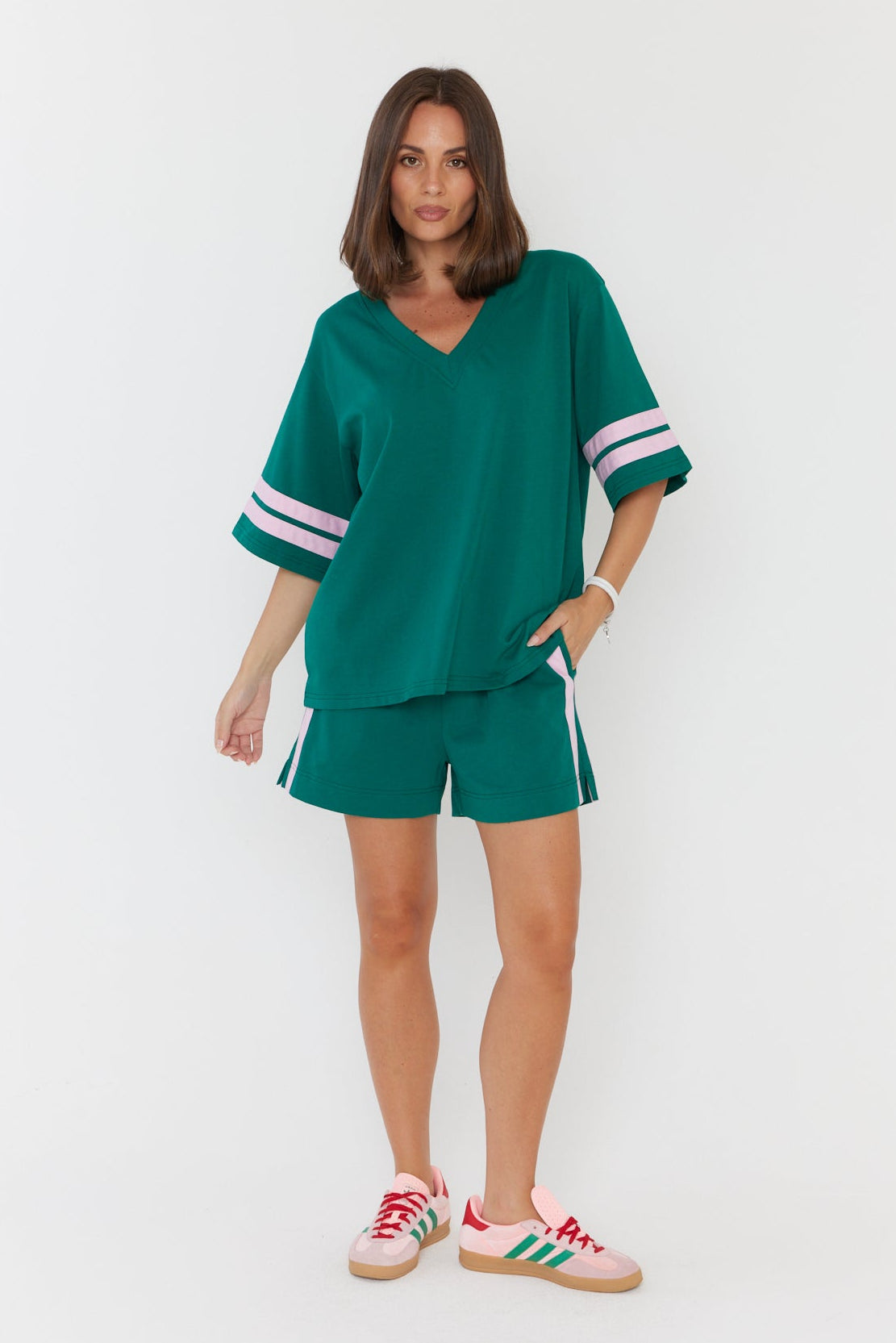 SMOK T-Shirt Teal Green