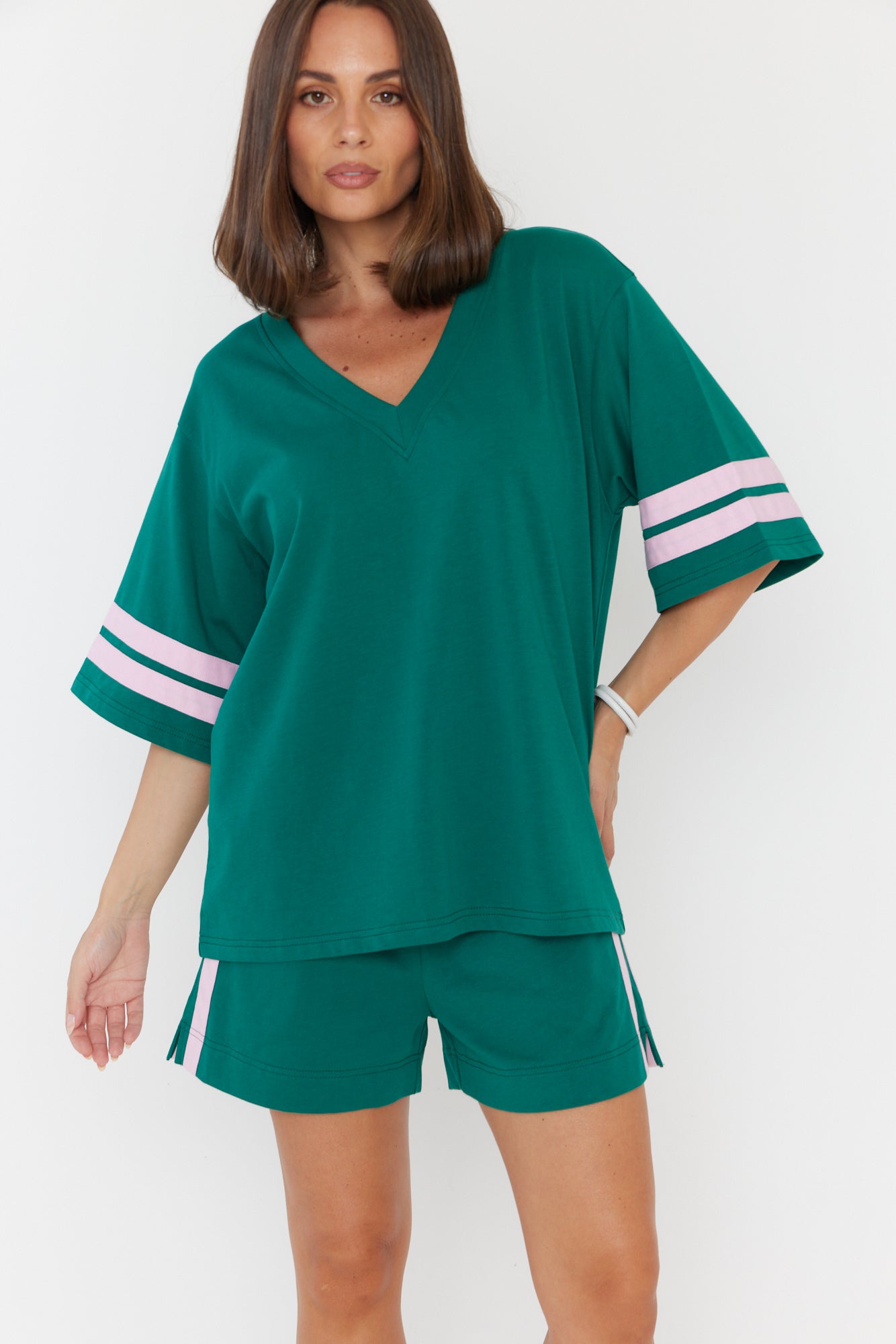 SMOK T-Shirt Teal Green