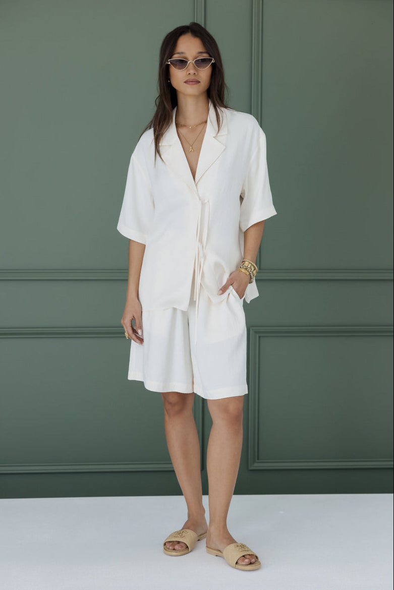 CALIN Shorts Cream