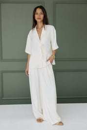 AVELA Blouse Cream
