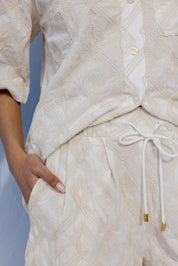 ROUX Shorts White