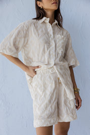 ROUX Shorts White