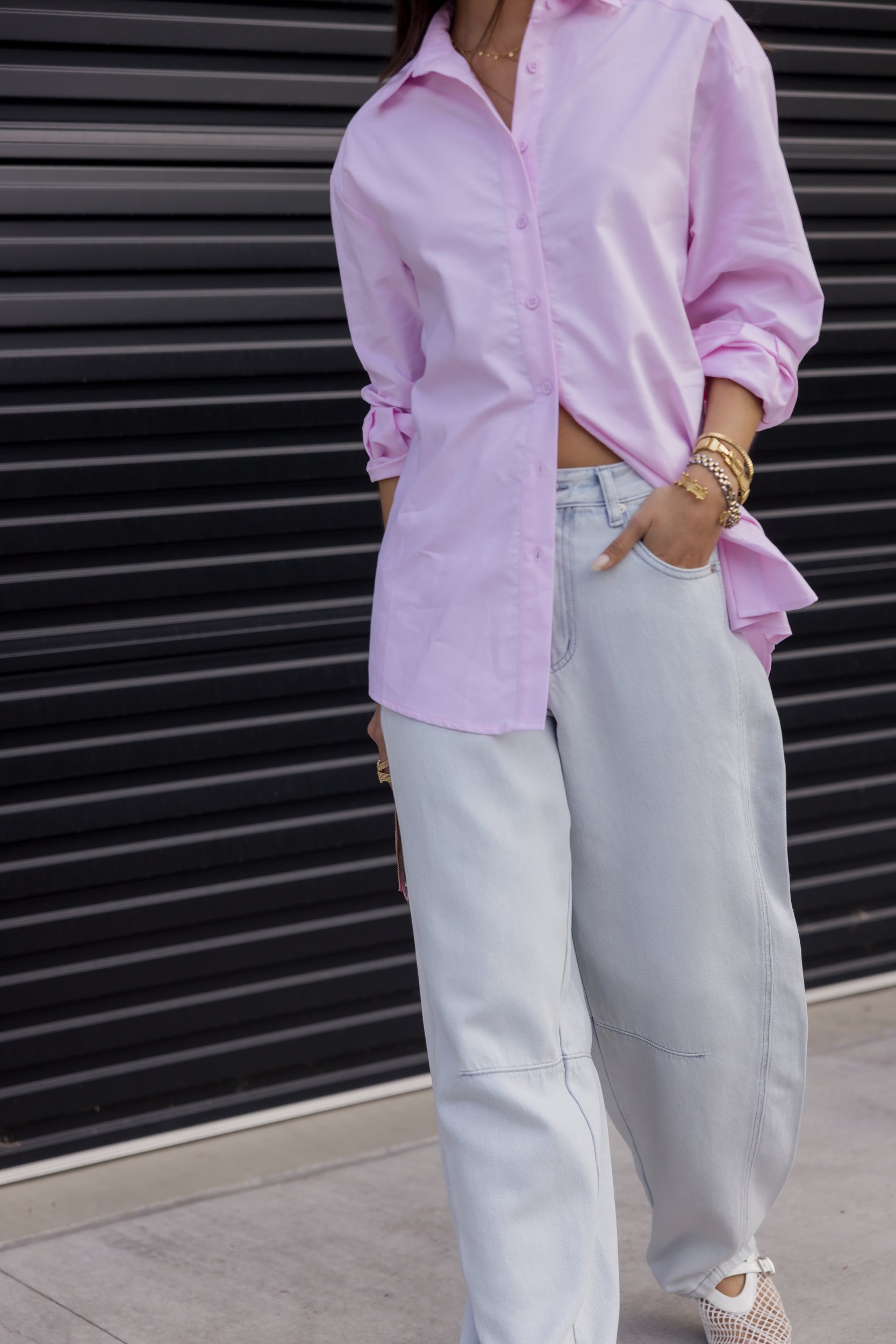 ALASKA Pants Light Blue Wash