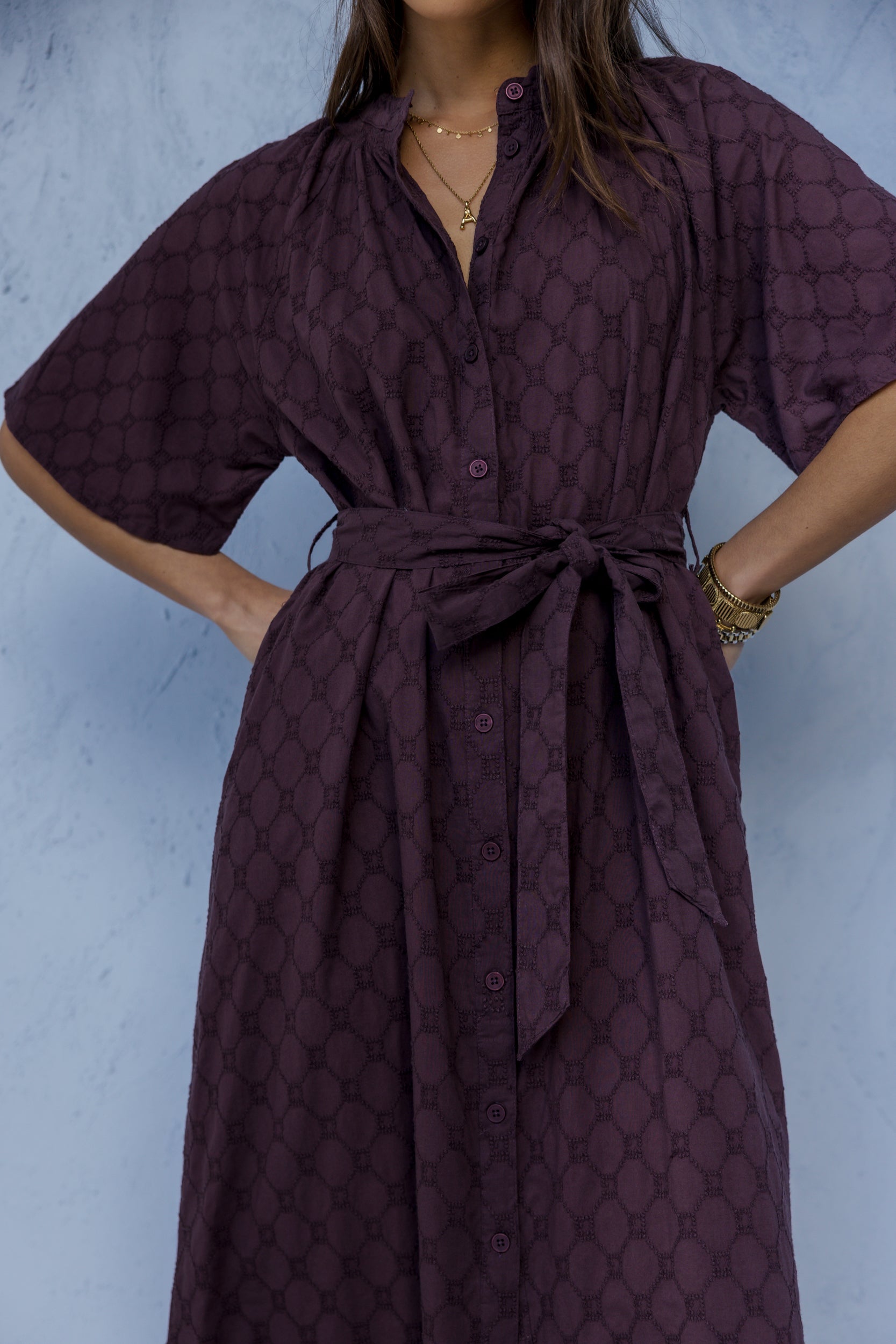 SOVA Maxi Dress Plum