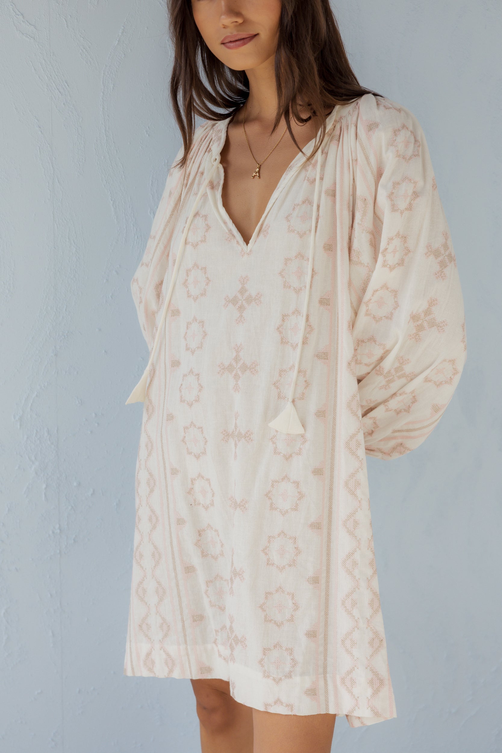TWILL Dress Ivory
