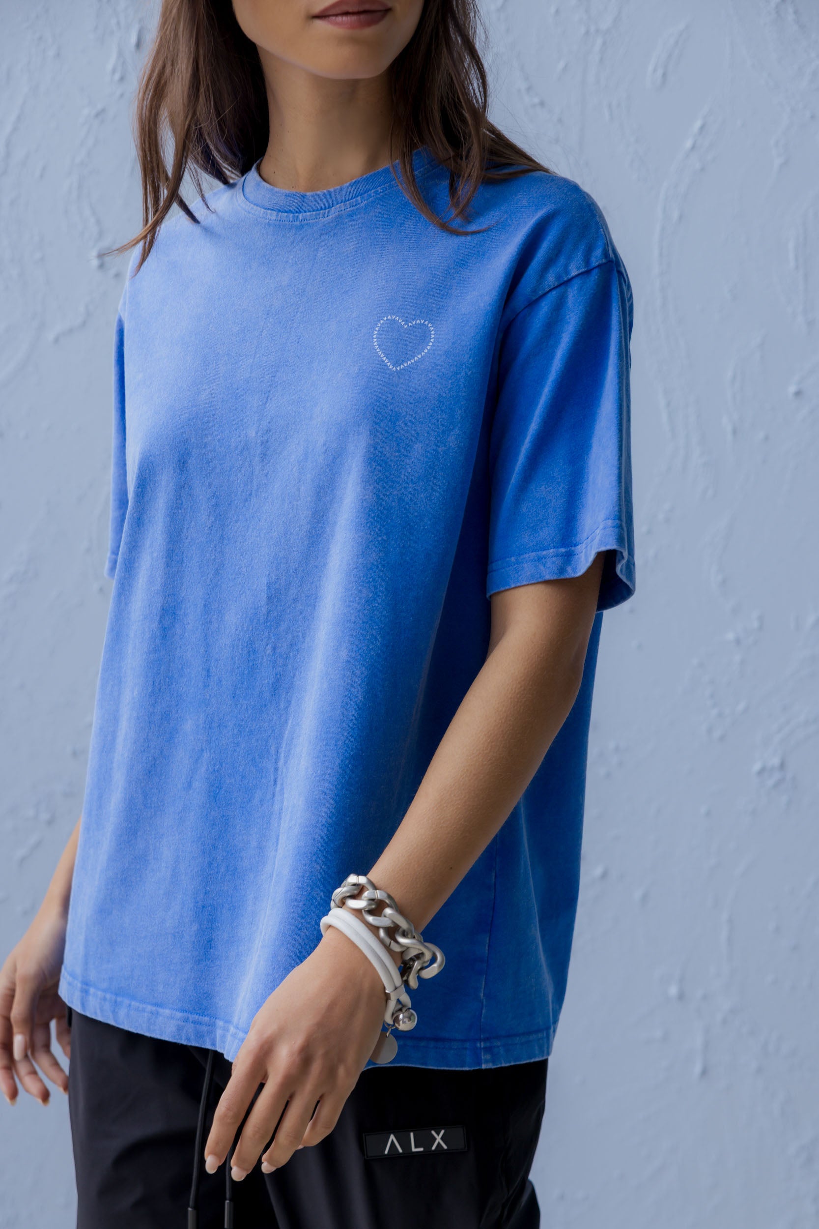 HEARTY T-Shirt Blue