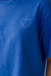 HEARTY T-Shirt Blue
