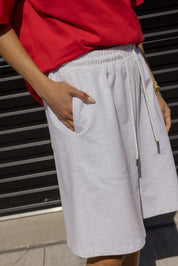 BLAX Shorts Grey Marle