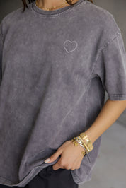 HEARTY T-Shirt Grey