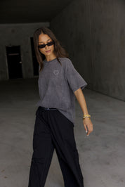 HEARTY T-Shirt Grey