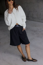 ALFONSO Knit Jacket Ivory