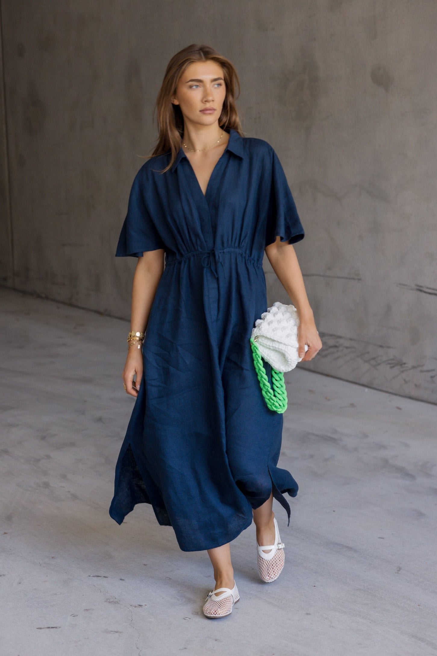 LOCKIE Maxi Dress Navy