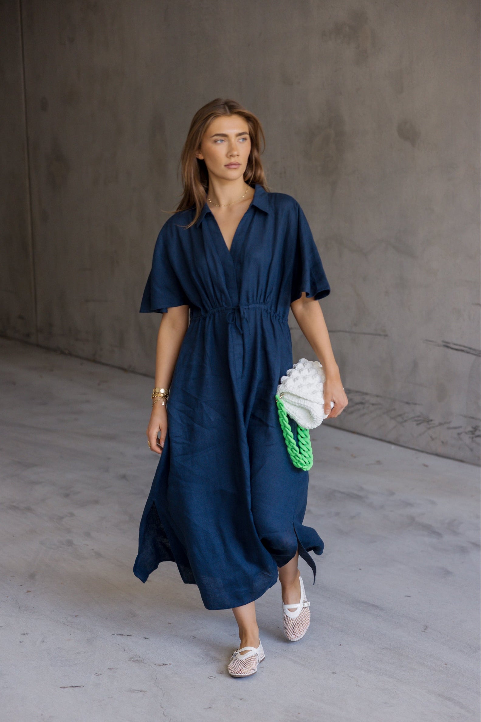 LOCKIE Maxi Dress Navy