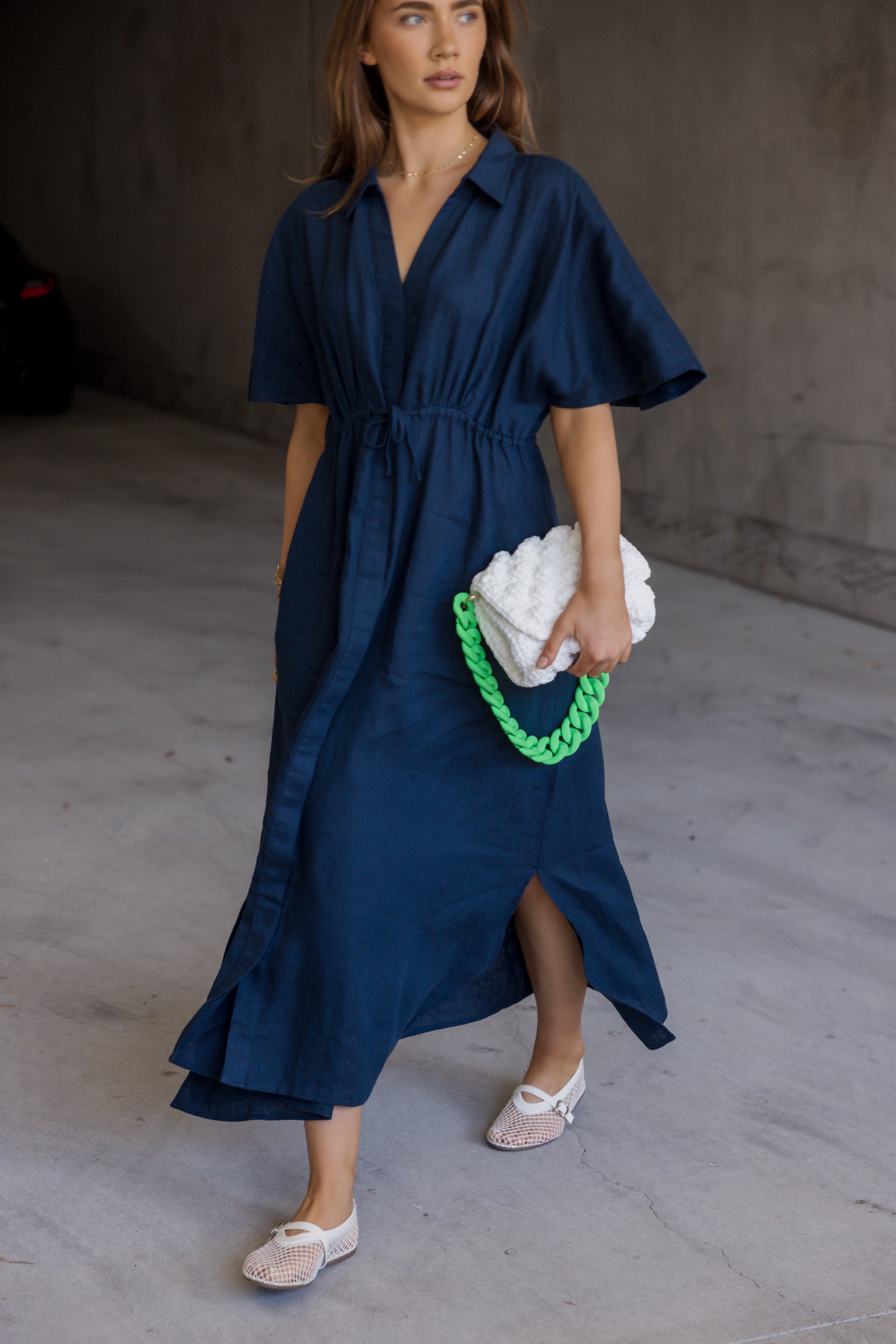 LOCKIE Maxi Dress Navy