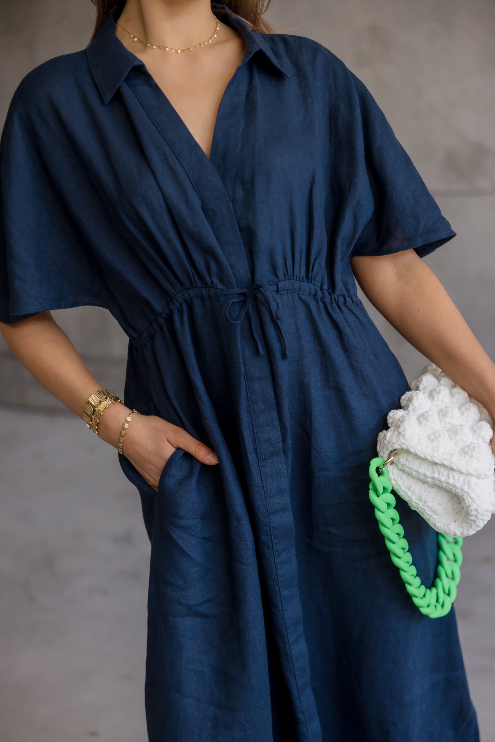 LOCKIE Maxi Dress Navy