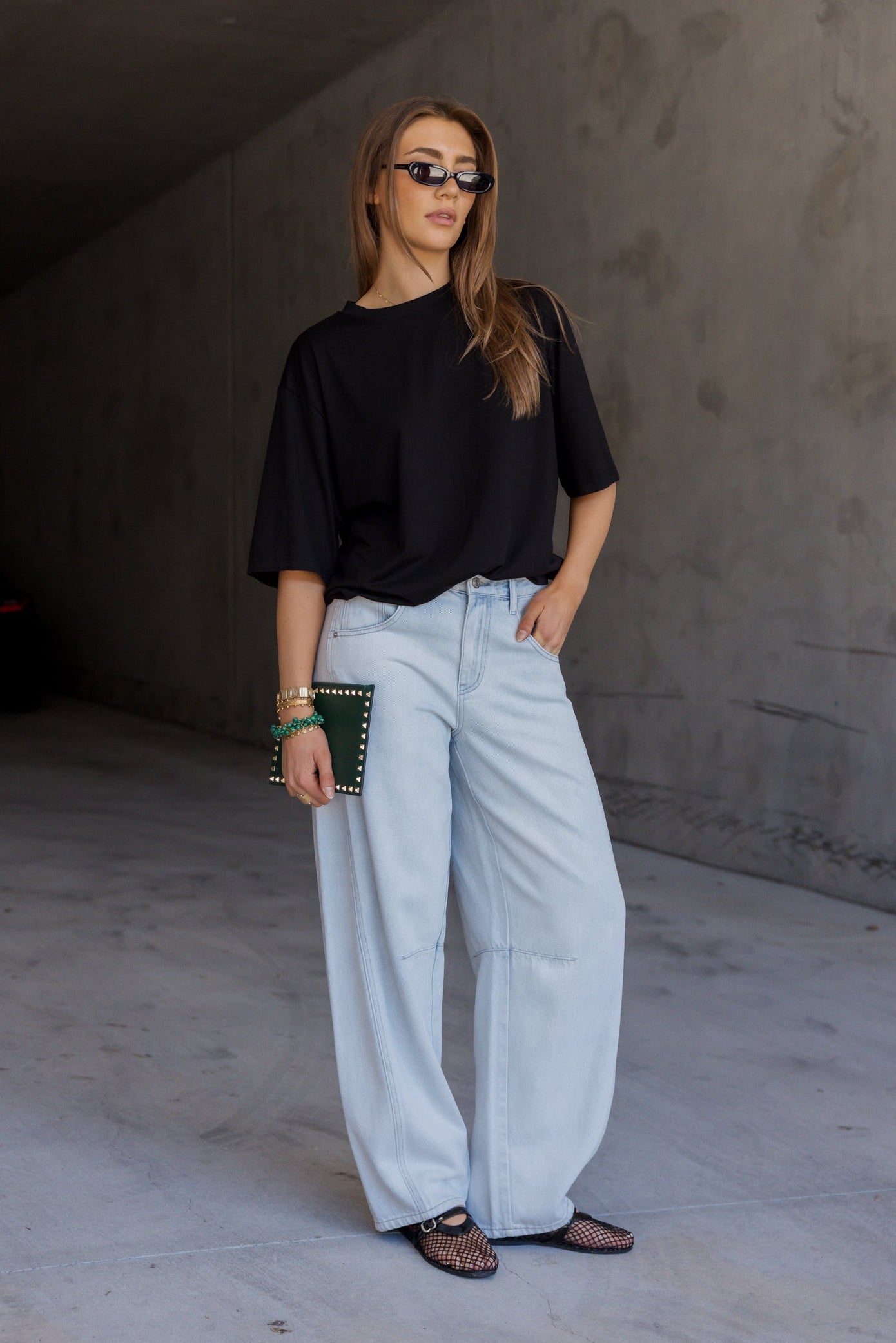ALASKA Pants Light Blue Wash