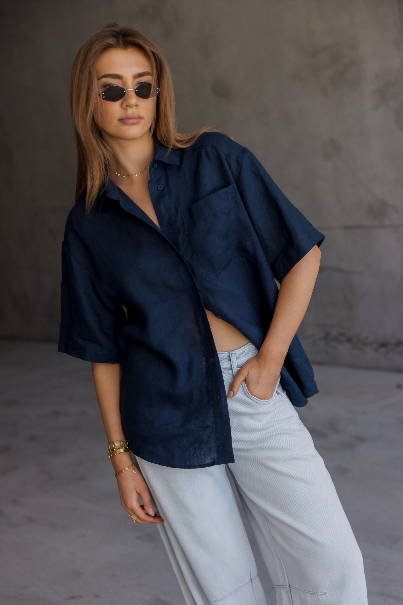 ASPEN Shirt Navy