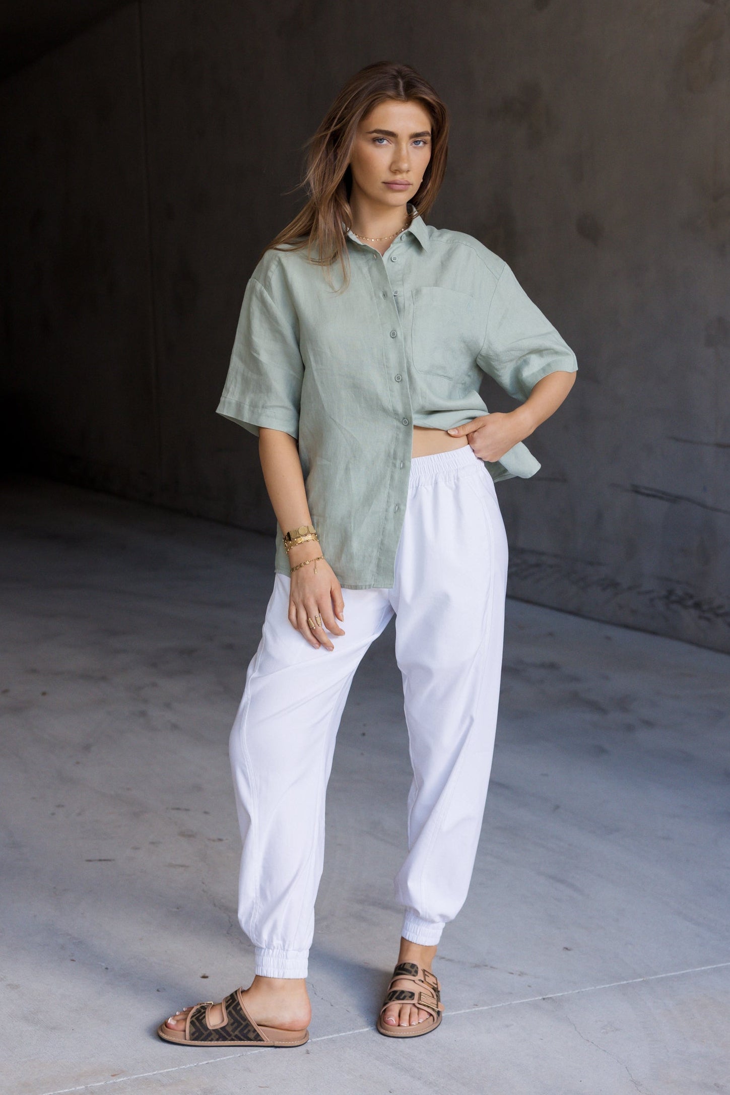 RUNE Pants White