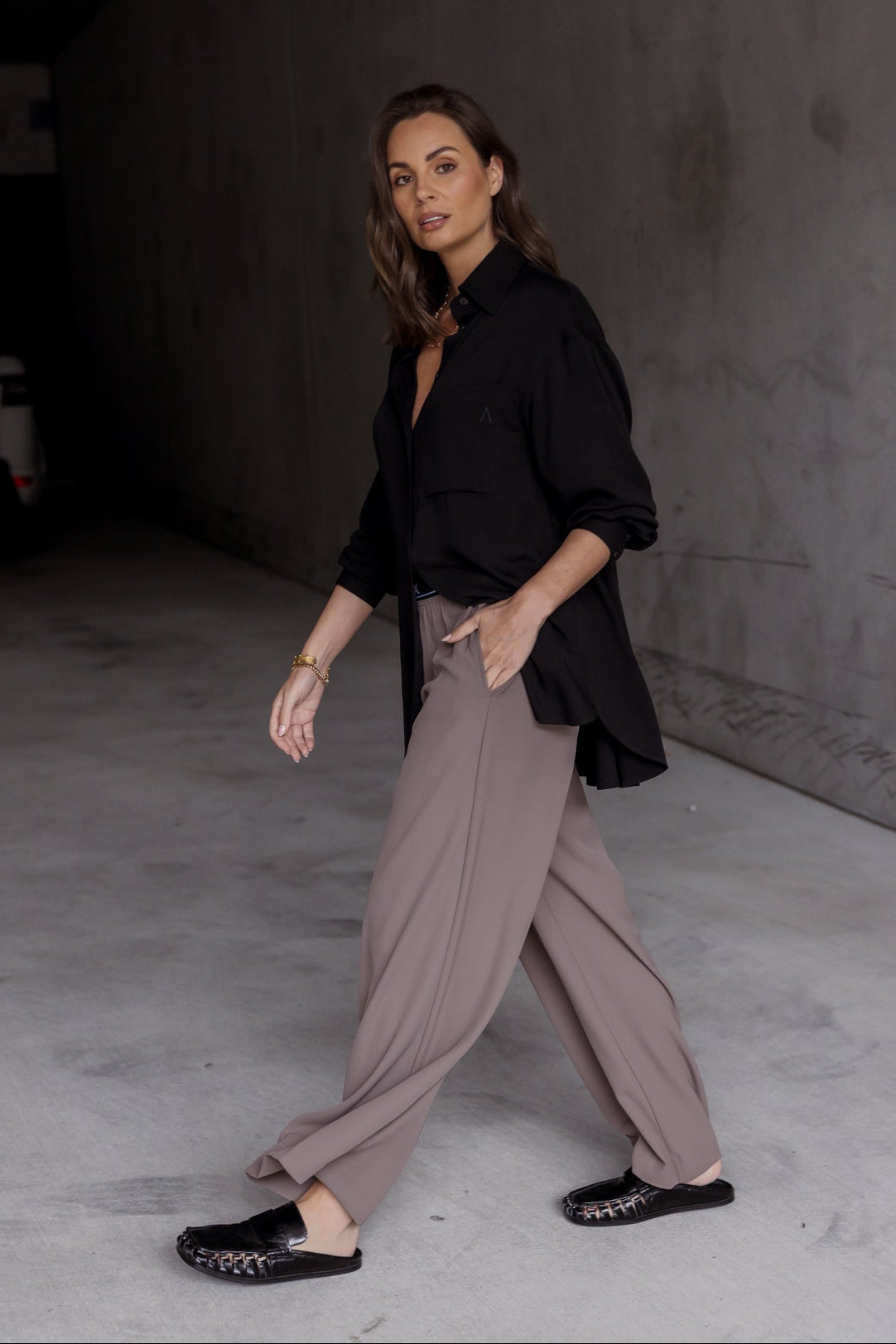 STELLAN Pants Taupe