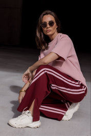 JITSUM Pants Burgundy