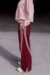 JITSUM Pants Burgundy