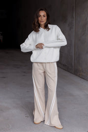 ALFONSO Knit Jacket Ivory