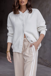 ALFONSO Knit Jacket Ivory