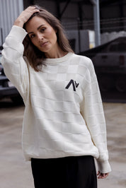 CATIER Knit Jumper Ivory