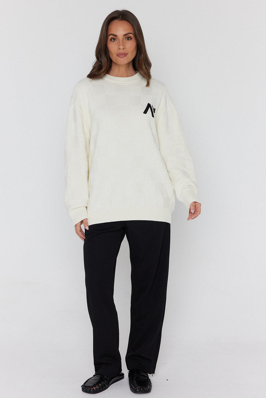 CATIER Knit Jumper Ivory