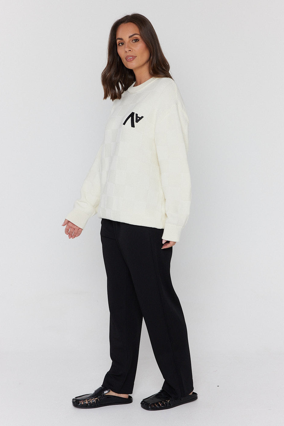 CATIER Knit Jumper Ivory