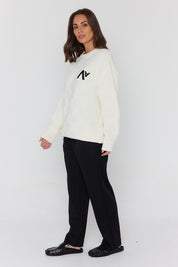 CATIER Knit Jumper Ivory