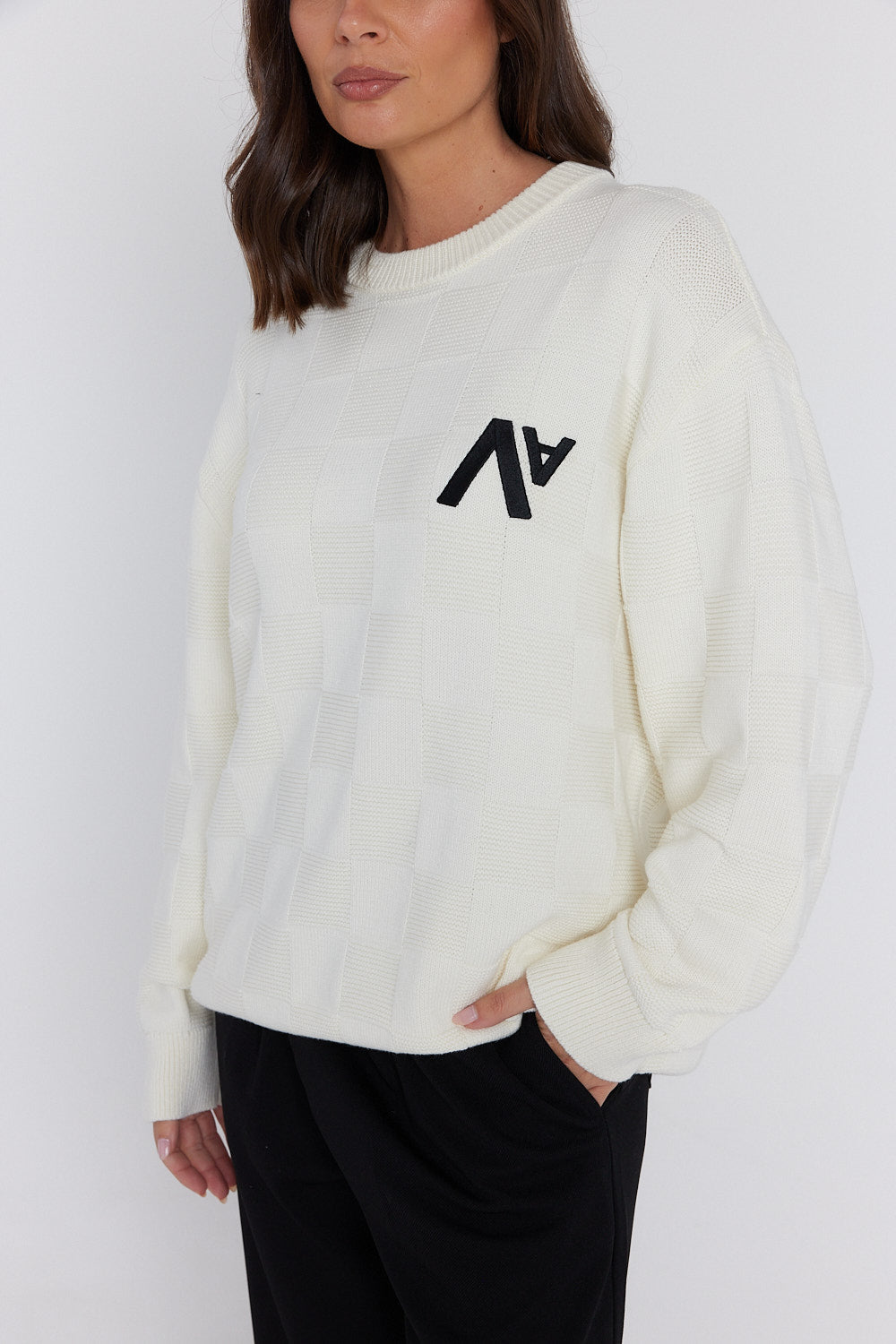 CATIER Knit Jumper Ivory