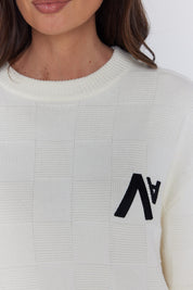 CATIER Knit Jumper Ivory