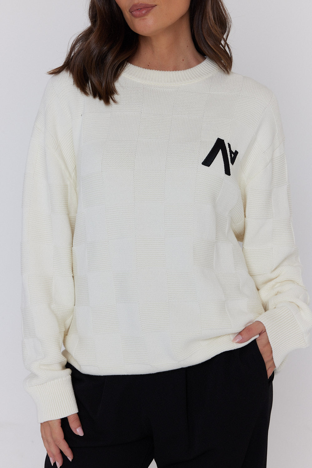 CATIER Knit Jumper Ivory