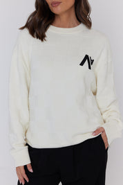 CATIER Knit Jumper Ivory