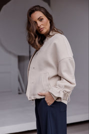 BASIL Jacket Beige