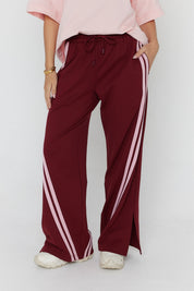 JITSUM Pants Burgundy