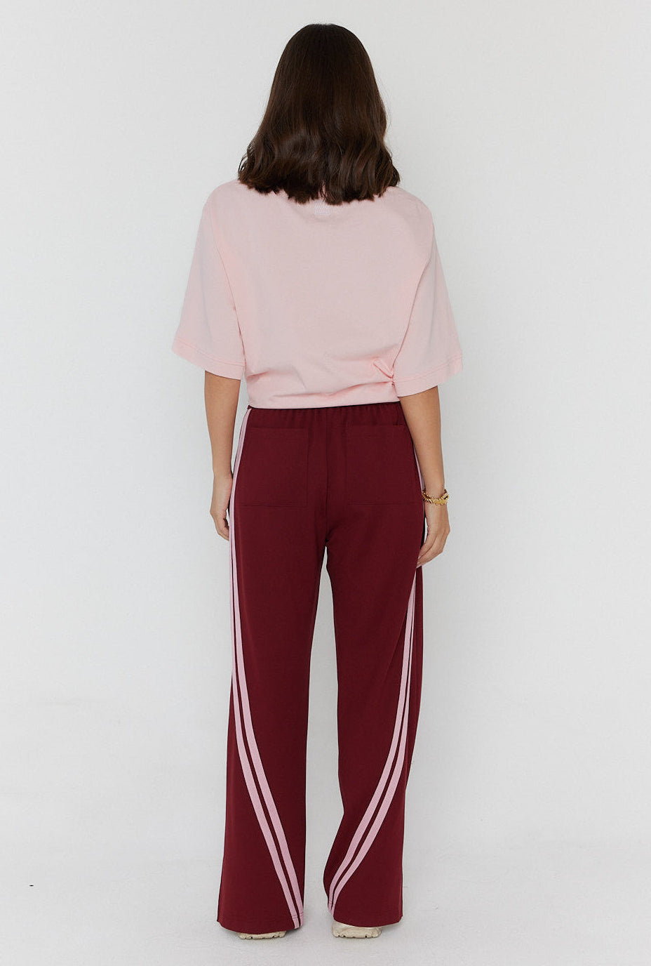JITSUM Pants Burgundy