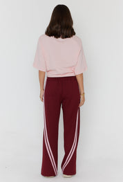 JITSUM Pants Burgundy
