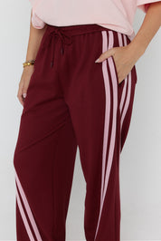 JITSUM Pants Burgundy