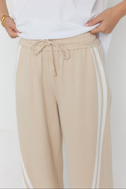 JITSUM Pants in Beige, relaxed wide leg pants by Alexandra Australia