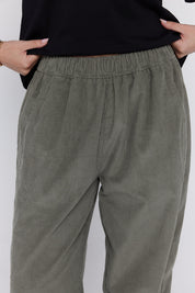 LUCIE Pants Dark Sage