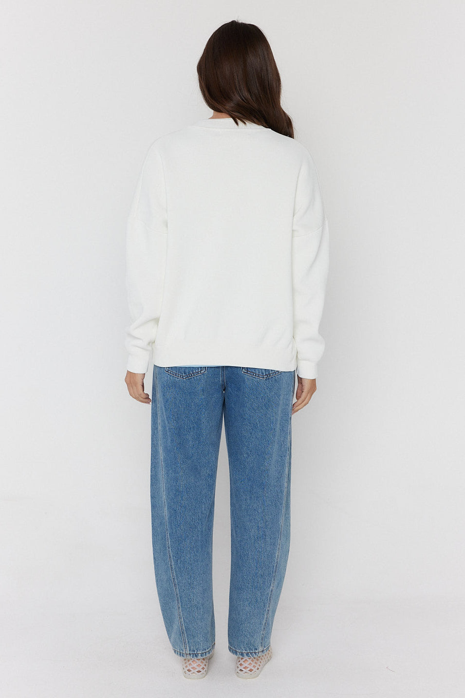 ALFONSO Knit Jacket Ivory
