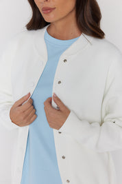 ALFONSO Knit Jacket Ivory