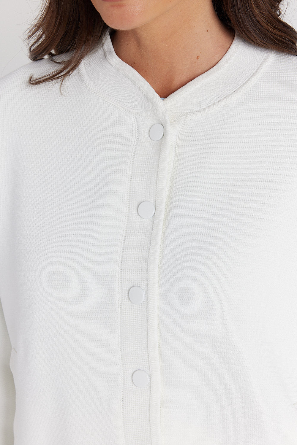 ALFONSO Knit Jacket Ivory