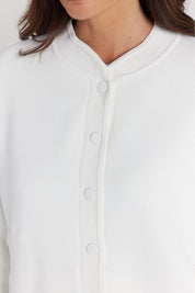 ALFONSO Knit Jacket Ivory