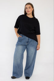 ALESSIA Jeans Mid Blue Denim