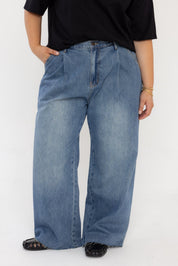 ALESSIA Jeans Mid Blue Denim
